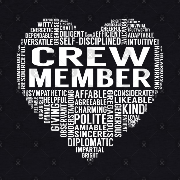 Crew Member Heart by LotusTee